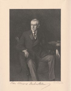 Woodrow Wilson tekijältä Timothy Cole, after John Singer Sargent