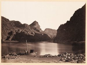 Black Cañon, Colorado-joki, leiri 8, ylhäältä katsottuna.
