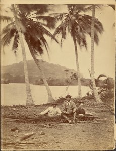 [Selfridgen retkikunnan miehistön jäsenet Dariénin kannaksella (Panama)]