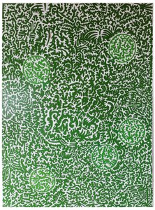 Spirit of nature, 2012, öljy puulle tekijältä Timothy Nathan Joel