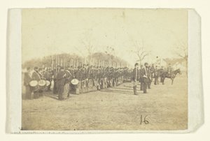 50. Pennsylvanian jalkaväki paraatimuodostelmassa