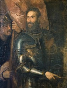 Pier Luigi Farnesen muotokuva tekijältä Titian (c.1488 1576)