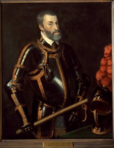 Saksan keisarin Kaarle V:n muotokuva tekijältä Titian (c.1488 1576) (manner of)