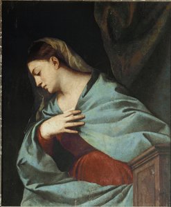 Polyptyykki Averoldi: Virgin Announced tekijältä Titian (c.1488 1576)