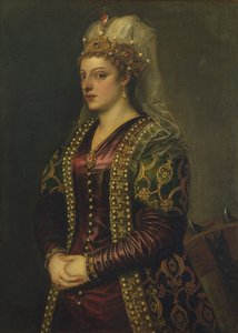 Muotokuva Caterina Cornarosta, Kyproksen Jaakob II:n vaimosta.