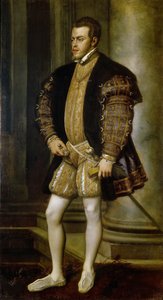 Muotokuva Philip II:sta 1527-1598, Espanjan ja Portugalin kuningas, noin 1554.