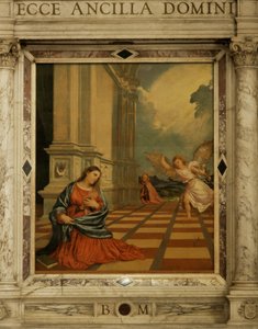 Malchiostron ilmestys, noin 1520 tekijältä Tiziano Vecelli