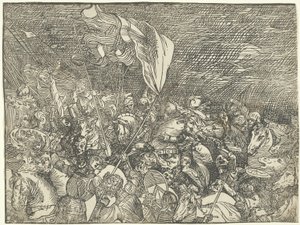 Faaraon armeijan upottaminen Punaiseen mereen tekijältä Titian
