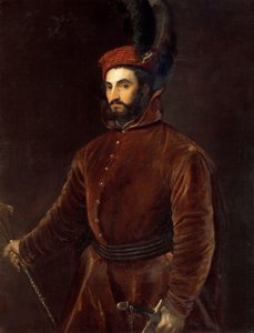 Ippolito de Medicin muotokuva 1511-1535, noin 1533-1534. tekijältä Tiziano Vecelli