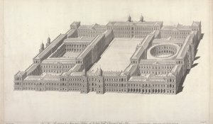 Whitehallin palatsi. Charing Crossin puoli. tekijältä Tobias Müller