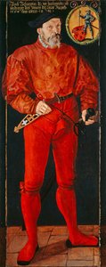 Muotokuva Zürichin lipunkantajasta Jacob Schwytzeristä, 1564.