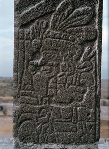Tlahuizcalpantecuhtlin temppelin kohokuvio tekijältä Toltec Toltec
