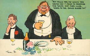 Maljan kohottaminen seuralle (väri litho)