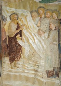Pyhän Johannes Kastajan elinkaari: Pyhän Johannes Kastajan saarna tekijältä Tommaso Masolino da Panicale