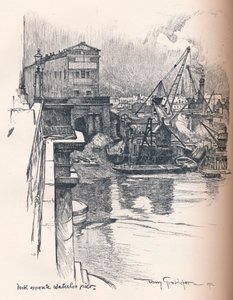 Dock Opposite Waterloon laituria, c1902