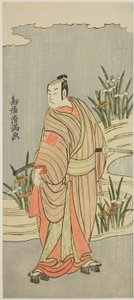 Näyttelijä Ichikawa Yaozo II tekijältä Torii Kiyomitsu I