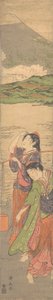 Dance of the Beach Maidens, 1700-luvun loppu. tekijältä Torii Kiyonaga