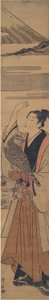 Nuori Falconer tekijältä Torii Kiyonaga