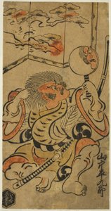 Te Ac ja r Yamanaka Hyouguro tekijältä Torii Kiyonobu I