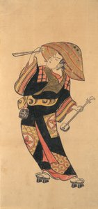 Ichimura Takenojo VIII, ca. 1720. finès tekijältä Torii Kiyotomo.