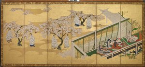 <em>Genjin tarina</em>, luku 34; Kashiwagi näkee kolmannen prinsessan