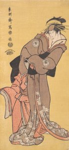 Ac ja r Segawa Tomi Saburo Hyvä kuin teekoulu r Te-san Toyama idea d Ac ja r Ichikawa kastanja Kuten itään. . . , 1794-95. tekijältä Toshusai Sharaku