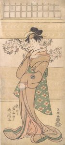 Geisha Asaka, 1794-95. tekijältä Toshusai Sharaku