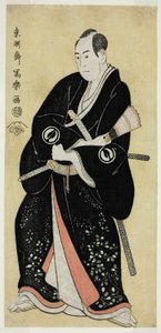 Tea ac r Sawamura Sojuro Hyvä Kuten Nagoya Sanza Motoharu tekijältä Toshusai Sharaku