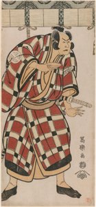 Näyttelijä Otani Hiroji III kuin Hata no Taizan Taketora tekijältä Toshusai Sharaku