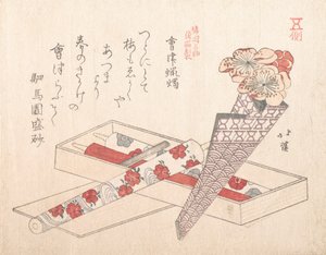 Aizun kynttilät, 1800-luku. tekijältä Totoya Hokkei