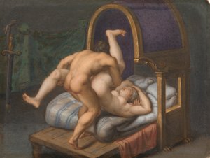 Nymfi Syrinx, jota Pan jahtaa