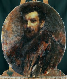Retrat de Cletto Arrighi, pseudònim de Carlo Righetti (milanès tekijältä Tranquillo Cremona