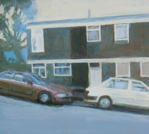 Paikka elää 13, 2011 (öljy vanerille) tekijältä Trevor Burgess