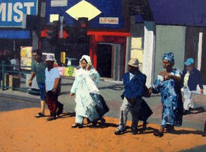 Tästä lähtien, 2006 (öljy kankaalle) tekijältä Trevor Burgess