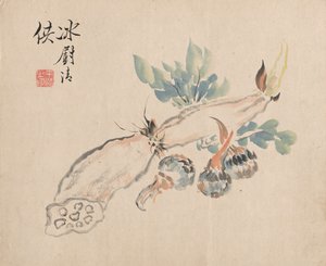 Lotus Root ja Adders Tongue. tekijältä Tsubaki Chinzan