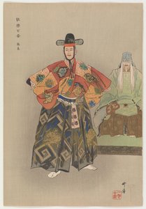 Chang-Ling, Hanin suuri taktikko (värillinen puupalikkaprintti) tekijältä Tsukioka Kogyo