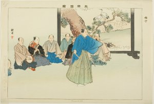 Hayashiko, sarjasta "Pictures of No Performances (Nogaku Zue)" tekijältä Tsukioka Kogyo