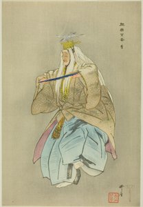 Sagi, sarjasta "One Hundred No Dramas (Nogaku hyakuban)". tekijältä Tsukioka Kogyo
