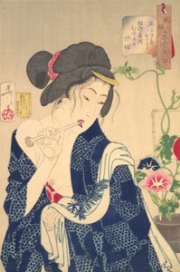 Herääminen: Koka-ajan tyttö 1844-1848, 1888. tekijältä Tsukioka Yoshitoshi