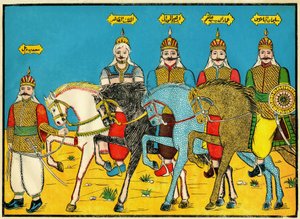 Mamelukit, legendaariset sankarit Dhaher Bibarsin historiassa, 1200-luvulla. Suosittuja kuvia, Tunisia
