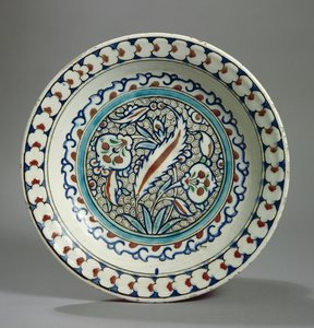 Kivitahnalevy, Iznik, Turkki (keraaminen)