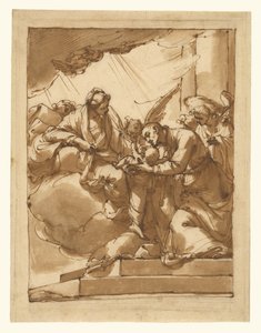 Vision des Heiligen Gaetano Thiene