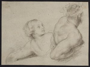 Figuuritutkimus, "The History of Mary of Medici" tekijältä Ubekendt