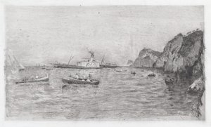 Caprin satama [Marina di Capri] tekijältä Uberto dell