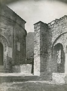 San Pietro al Monten luostari, Civate, Lombardia, Italia, Ugo Monneret de Villardin valokuva, noin 1910.