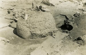Kupolirakennus, al-Fustat, Egypti, valokuvaaja Ugo Monneret de Villard.