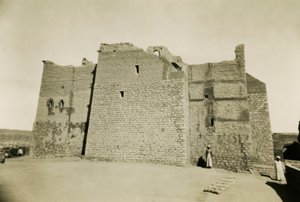 Pyhän Simeonin luostari, Assuan, Egypti, valokuvaaja Ugo Monneret de Villard.