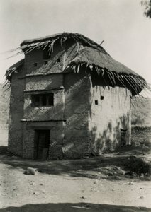 Neliönmuotoinen navetta, Axum, Etiopia, valokuvaaja Ugo Monneret de Villard. tekijältä Ugo Monneret de Villard