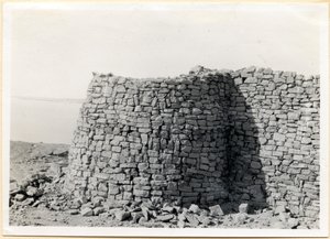 Kaakkoiskulman torni, Sabagura, Egypti, valokuvaaja Ugo Monneret de Villard. tekijältä Ugo Monneret de Villard