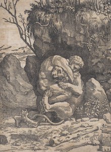 Hercules ja Nemean-leijona, n. 1517-18.